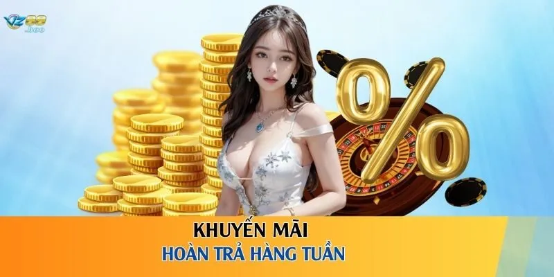 Khuyến mãi hoàn trả hàng tuần
